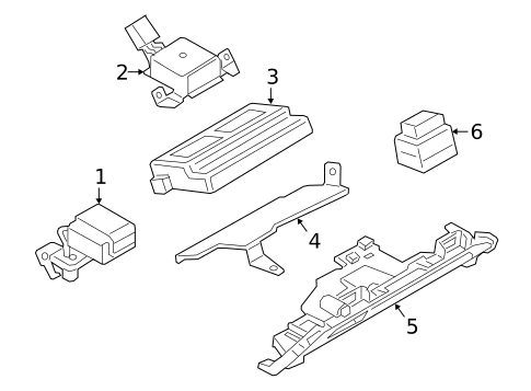 Communication System Components for 2023 Mazda 3 #0