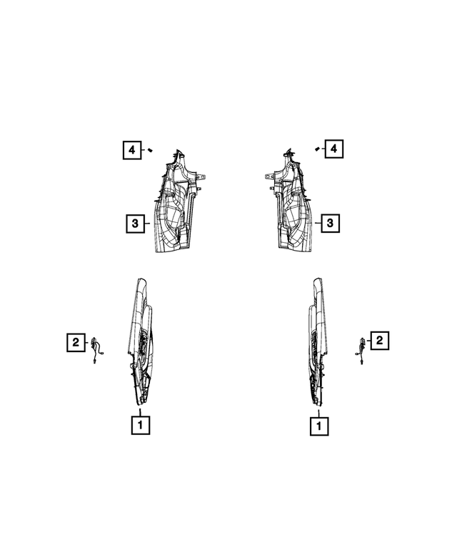 68334655AA - Electrical: Courtesy Lamp, Right for Jeep: Compass Image