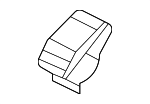 90666SDAA01 - Body: Lower Gate Trim Clip for Honda Image