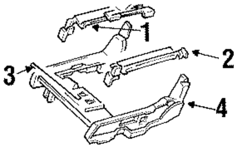 Tracks & Components for 1994 Nissan Quest #1