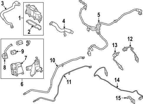 Emission Components for 2023 Jaguar E-Pace #0