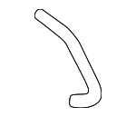 1626720010 - : 1997-2003 Toyota - By-Pass Hose for Toyota: Camry, Sienna, Solara Image