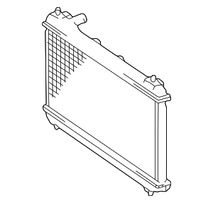 164000A050 - : Radiator for Toyota Image