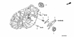 22810PPT003 - Transmission - Manual: BEARING, CLUTCH RELEASE for Honda Image