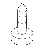 9A700751700 - Body: Bumper Corner Cover Screw for Porsche Image