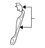 8955039201 - : Seat Back Frame for Hyundai Image