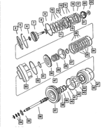 4412209 - Automatic Transaxle 4 Speed: Thrust Bearing for Mopar Image