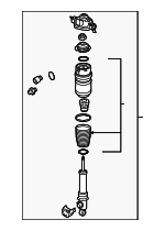 7L8616019G - : Shock Assembly for Audi: Q7 Image
