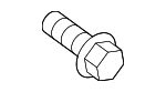 11609457 - Body: Bumper Cover Screw for GM Image
