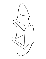 51228222401 - Body: Check Strap Gasket for BMW: 323i, 325i, 325xi, 328i, 330i, 330xi Image