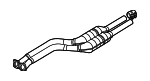 18107518713 - Exhaust: Converter &amp; Pipe for BMW: Z4 Image