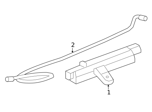 High Mounted Stop Lamp for 2008 Chevrolet Malibu #1