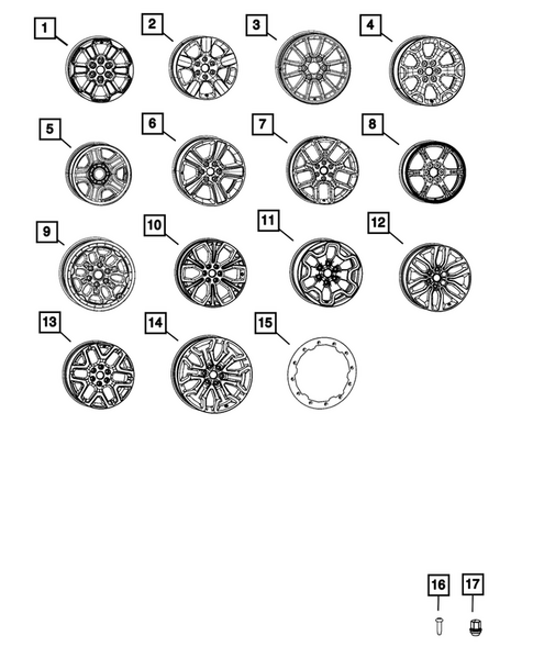Wheels, Tires and Hardware for 2026 Ram 1500 #0