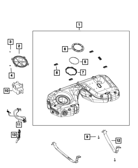 Fuel Tank for 2024 Alfa Romeo Stelvio #0