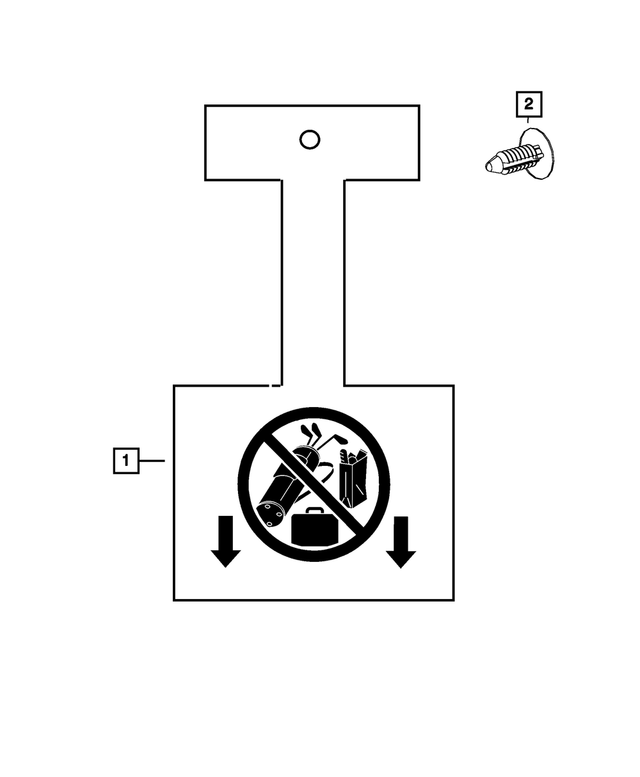 4680651AA - Labels: Cargo Caution Label for Mopar Image image