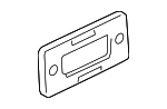 LR019327 - Body: License Bracket for Land Rover: LR2, LR3, LR4, Range Rover Evoque, Range Rover Sport Image