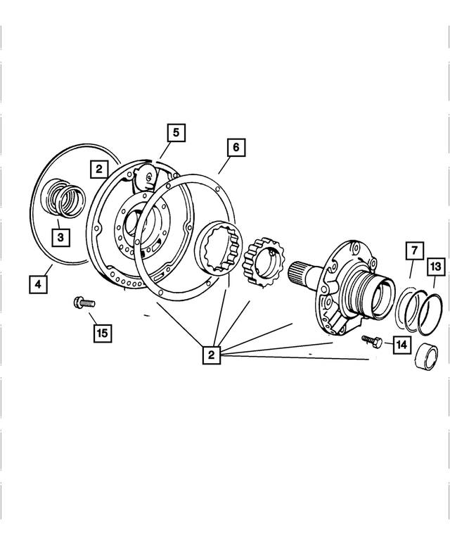 R4796467AE - Automatic Transmission 4 Speed: Transmission Pump Package for Mopar Image