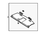 65510FE010OE - Body: Pkg Tray Trim for Subaru Image