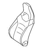 17791055071D01 - Body: Seat Back Cover for Mercedes-Benz Image