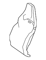 2479106201 - Body: Seat Back Pad for Mercedes-Benz Image