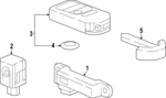 72147T60X01 - : Transmitter for Honda: Civic Image