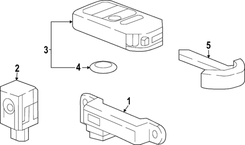 Keyless Entry Components for 2024 Honda Civic #0