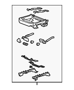 20993909 - Body: Seat Frame for Cadillac: CTS Image