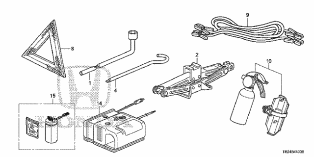 Tools - Jack for 2012 Honda Civic #0