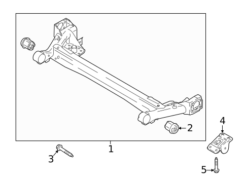 Suspension Mounting for 2021 Hyundai Kona #1