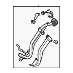 31030A7550 - Fuel System: Filler Pipe for Kia: Forte, Forte Koup, Forte5 Image