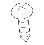 MF453033 - Body: Switch Bezel Screw for Mitsubishi: Eclipse, Eclipse Cross, Endeavor, Galant, Lancer, Mirage, Mirage G4, Outlander, Outlander PHEV, Outlander Sport Image