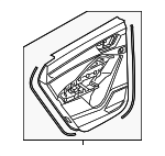 83B867303EFSWS - : Door Trim Panel for Audi: Q3 Image