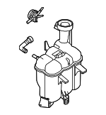 992121402B - Belts &amp; Cooling: Engine Coolant Reservoir for Porsche Image