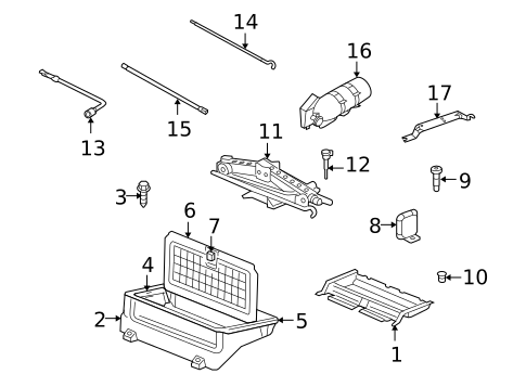 Interior Trim - Rear Body for 2009 Dodge Durango #0