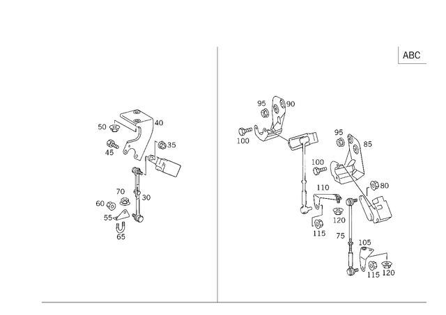 682 - Rear Axle: Hexagon Head Bolt for Mercedes-Benz Image image