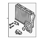 64119361707 - HVAC: Evaporator Core for BMW: 530i, 530i xDrive, 540d xDrive, 540i, 540i xDrive, 640i xDrive Gran Turismo, 740i, 740i xDrive, 750i, 750i xDrive, Alpina B7, M5, M550i xDrive, M760i xDrive, M850i xDrive Image