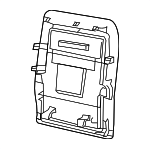 1WB18DX9AA - Body: Seat Back Panel for Chrysler: Town &amp; Country | Dodge: Grand Caravan | Ram: C/V Image