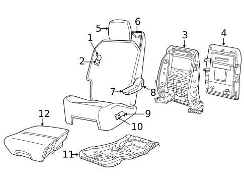 Second Row Seats for 2013 Dodge Grand Caravan #3