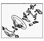 56100G2210WMP - Steering: Steering Wheel for Hyundai Image