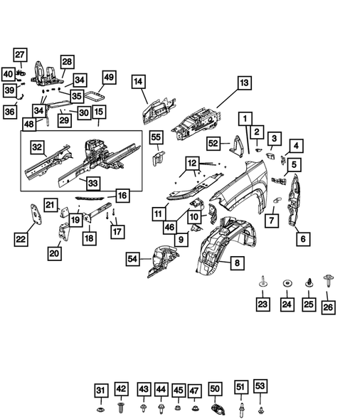 Fenders for 2023 Jeep Compass #0