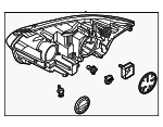 HLA1 - Electrical: Motorcraftâ„¢ Headlight Assembly for Ford Image