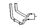 7760204060 - Fuel System: Fuel Tank Mount Strap for Toyota: Tacoma Image
