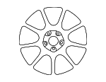 52919T1000 - Suspension: Spare Wheel for Hyundai Image