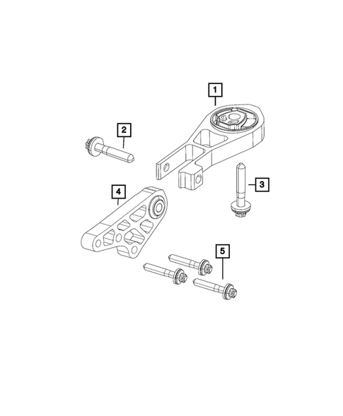 Engine Mounting for 2017 Jeep Compass #0