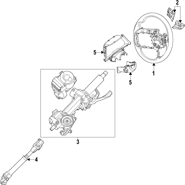 56111P2050WK - : Steering Wheel for Kia Image