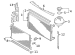 5Q0121251HQ - Cooling System: Radiator for Volkswagen Image