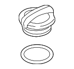 2Q0121321A - Cooling System: Reservoir Cap for Volkswagen Image
