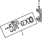 94133674 - Suspension: Caliper for Chevrolet: Spectrum Image