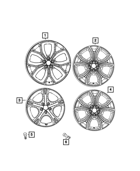 Wheels, Tires and Hardware for 2024 Dodge Hornet #0