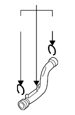 3C0145770B - Cooling System: Connector Pipe for Volkswagen: Jetta Image